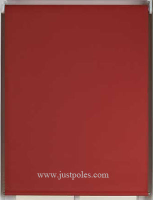 Integra Blackout Roller Blind, Red