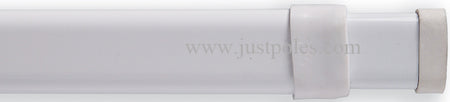 JustPoles Tension Net Rod, White