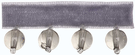 Hallis B`dazzle Trimming Small Beads Grey