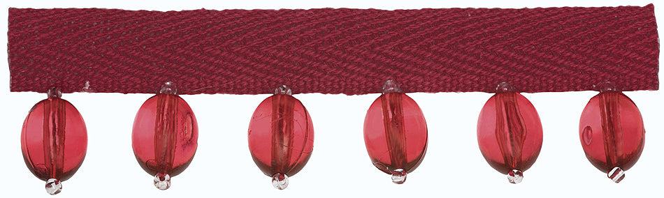 Hallis B`dazzle Trimming Oval Beads Rose