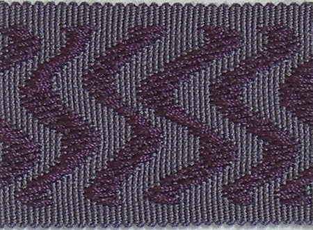 Hallis Warwick Trimming Contemporary Wave Braid Purple