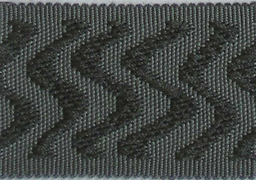 Hallis Warwick Trimming Contemporary Wave Braid Dove Grey