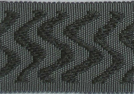 Hallis Warwick Trimming Contemporary Wave Braid Dove Grey