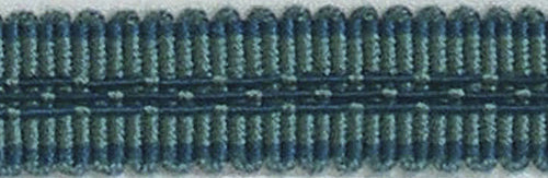 Hallis Warwick Trimming Contemporary Narrow Gimp Braid Peacock