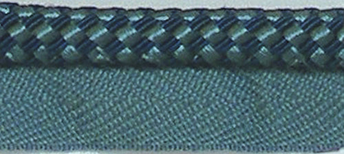 Hallis Warwick Trimming Contemporary Flanged Cord Peacock