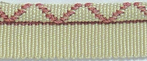 Hallis Warwick Trimming Classic Flanged Cord Terracotta