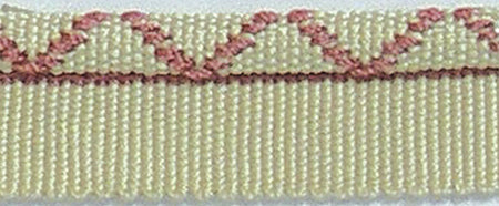 Hallis Warwick Trimming Classic Flanged Cord Terracotta