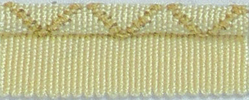 Hallis Warwick Trimming Classic Flanged Cord Gold