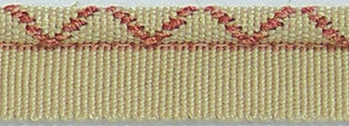 Hallis Warwick Trimming Classic Flanged Cord Pink