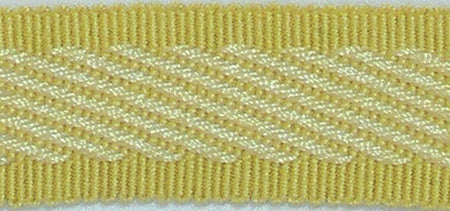 Hallis Warwick Trimming Classic Zebra Braid Gold