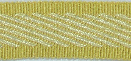 Hallis Warwick Trimming Classic Zebra Braid Gold
