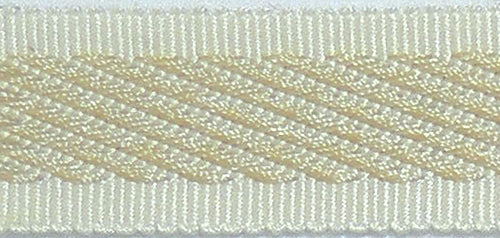 Hallis Warwick Trimming Classic Zebra Braid Natural