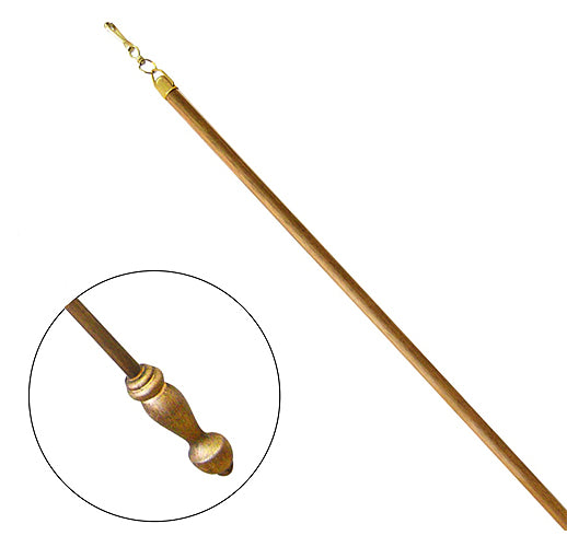 Jones Curtain Draw Rod, Antique Gold