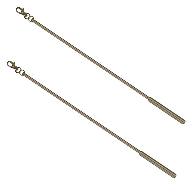 Jones Strand Curtain Draw Rod, Burnished Brass