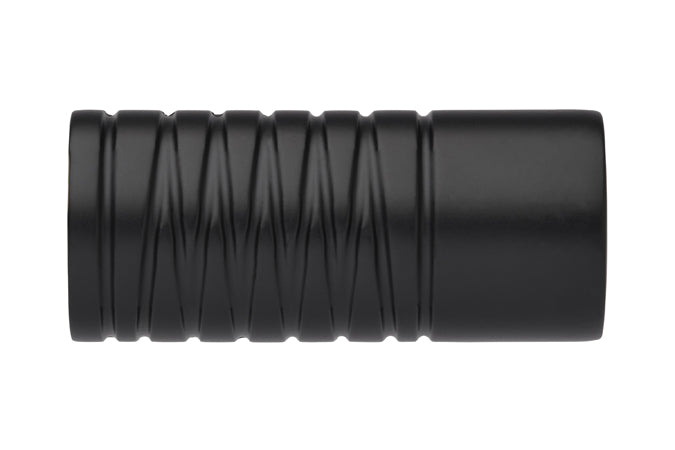 Neo 35mm Wired Barrel Finial Only, Matt Black