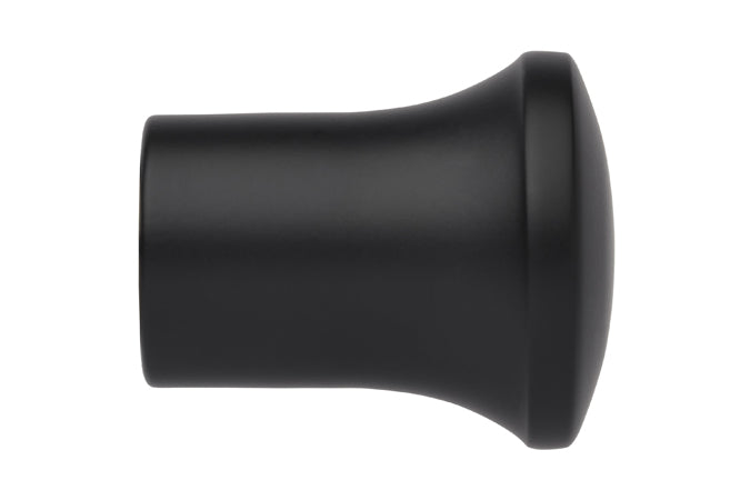 Neo 28mm Trumpet Finial Only, Matt Black
