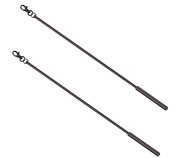 Jones Strand Curtain Draw Rod, Black Nickel