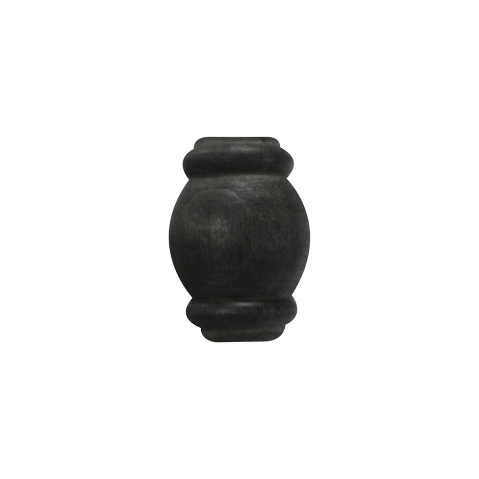 Jones Wooden Acorn Cord Pull, Black