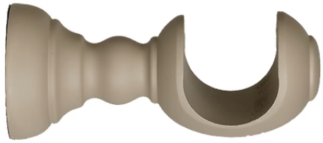 Byron Manor 35mm 45mm 55mm Curtain Pole Cup Bracket