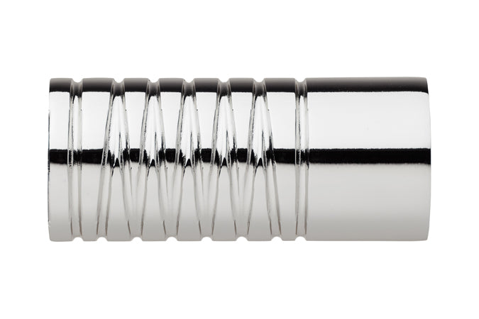 Neo 28mm Wired Barrel Finial Only, Chrome