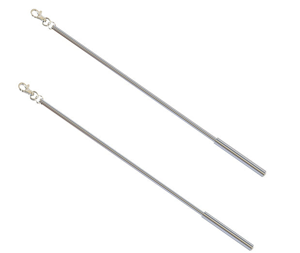 Jones Strand Curtain Draw Rod, Chrome