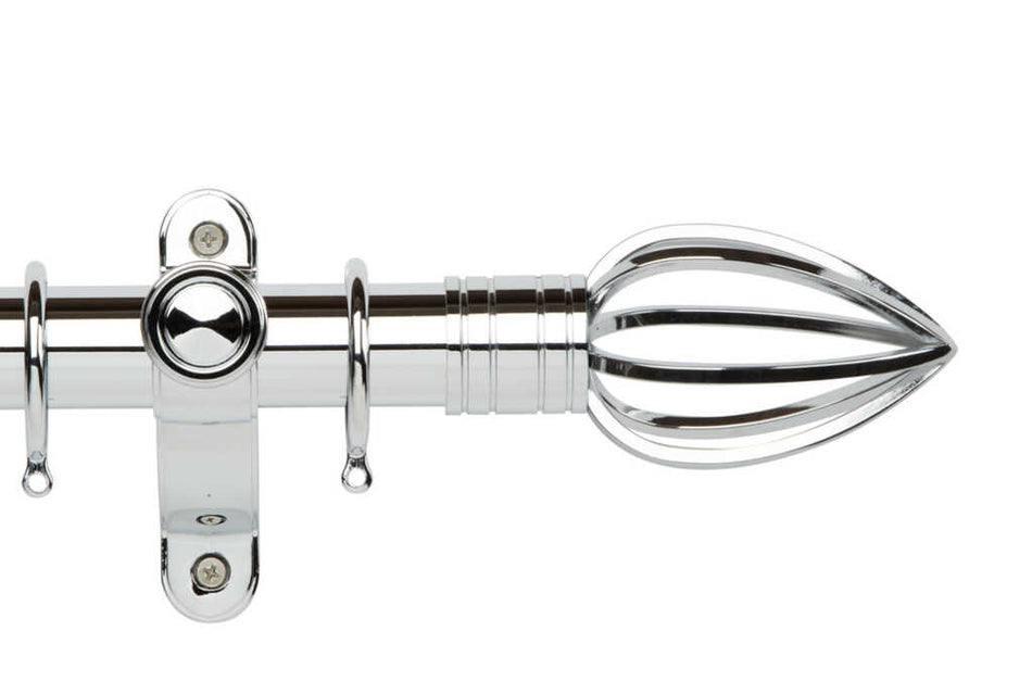 Galleria Metals 50mm Pole Chrome Caged Spear
