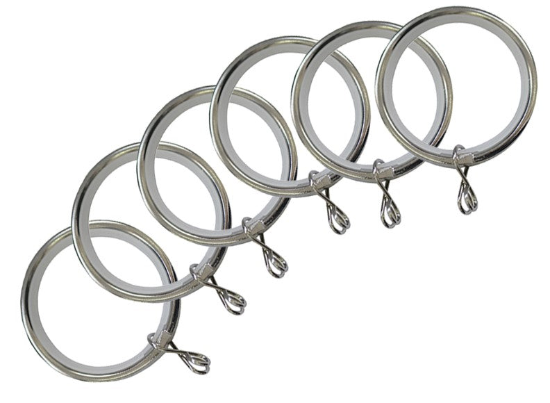 Jones 28mm Metal Pole Rings, Chrome