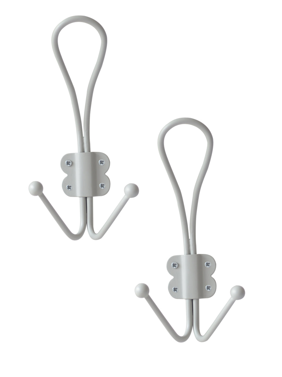 Laura Ashley Double Hooks in Soft Silver