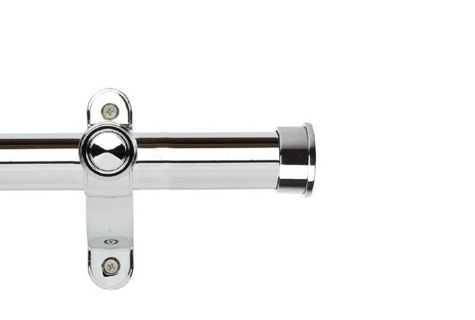 Galleria Metals 50mm Eyelet Pole Chrome End Cap