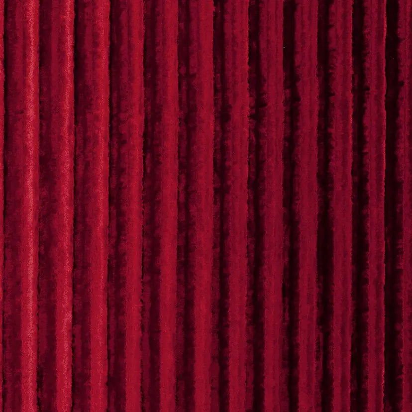 Clarke & Clarke Tempo Velvets Rhythm Crimson Fabric