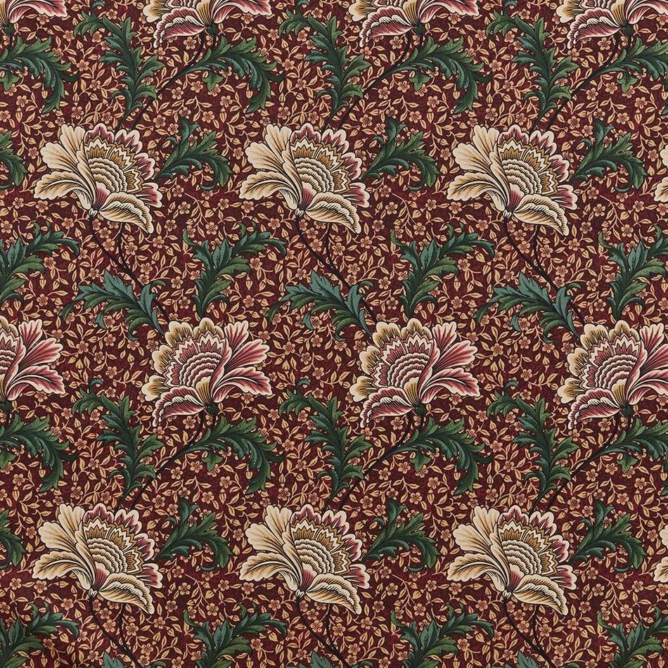 Iliv Winter Gardens Garnet Fabric