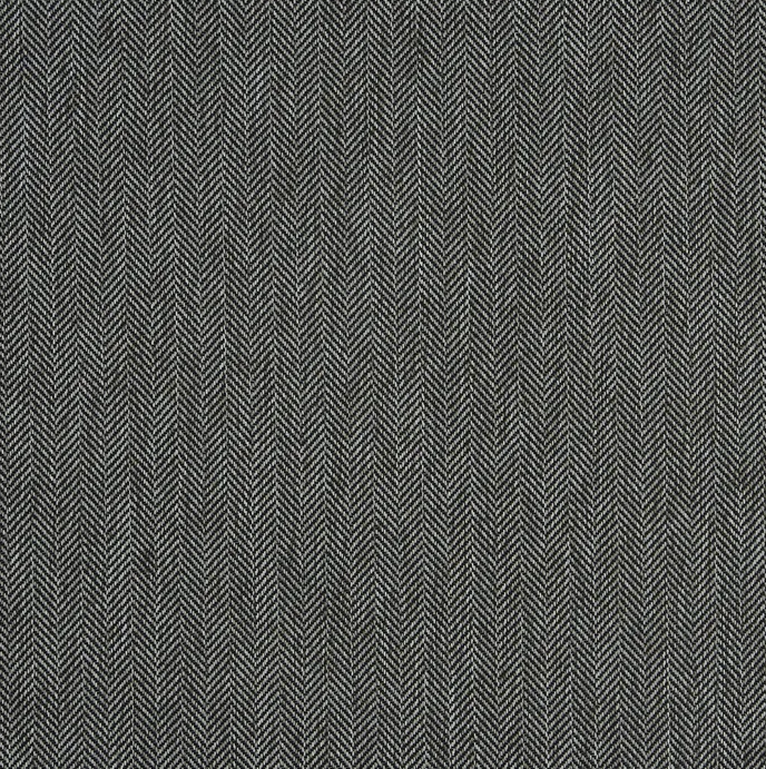 Prestigious Essence 2 Herringbone Graphite Fabric