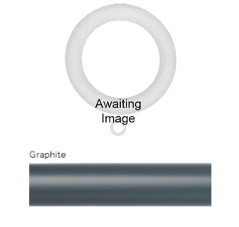 Byron Delano 35mm 45mm Curtain Rings Graphite