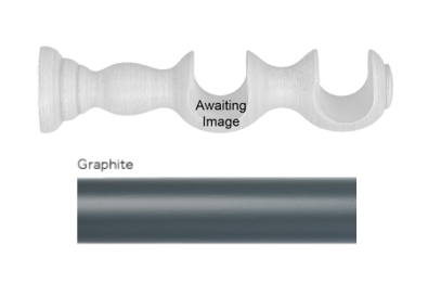 Byron Delano 35mm 45mm Pole Double Bracket Graphite
