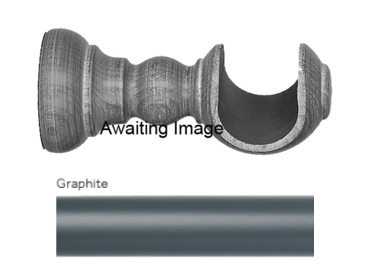 Byron Delano 35mm 45mm Pole Cup Bracket Graphite