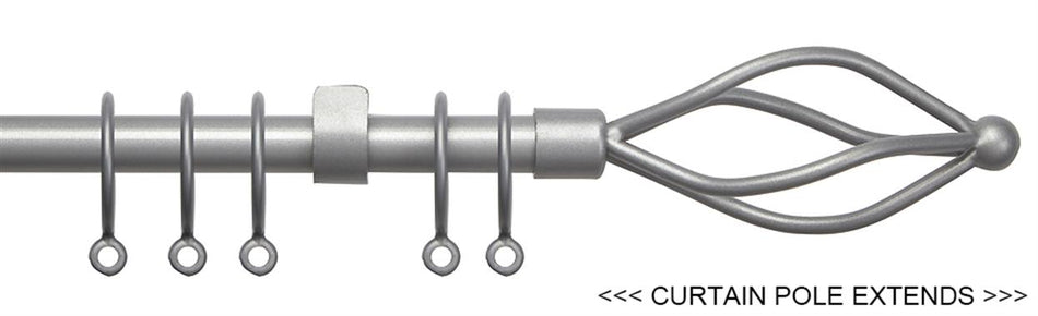 Speedy 16mm-19mm Extendable Pole Silver, Crown