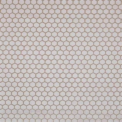 Studio G Illusion Hexa Taupe Fabric