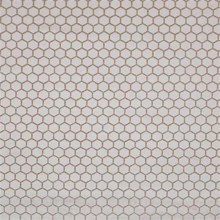 Studio G Illusion Hexa Taupe Fabric
