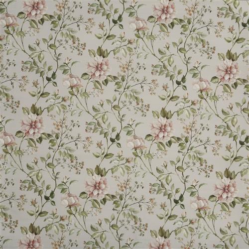 Prestigious Grand Botanical Fragrant Peach Blossom Fabric