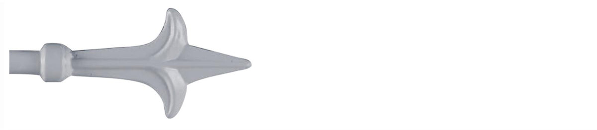 Cameron Fuller 19mm Metal Curtain Pole Nimbus Spear