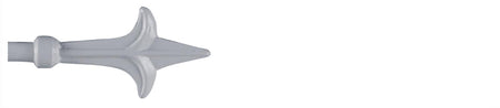 Cameron Fuller 19mm Metal Curtain Pole Nimbus Spear