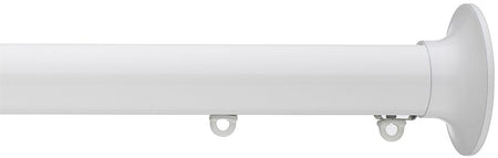 Silent Gliss Metropole 30mm 7610 White Taper Finial