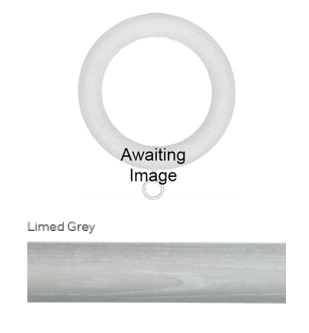 Byron Delano 35mm 45mm Curtain Rings Limed Grey