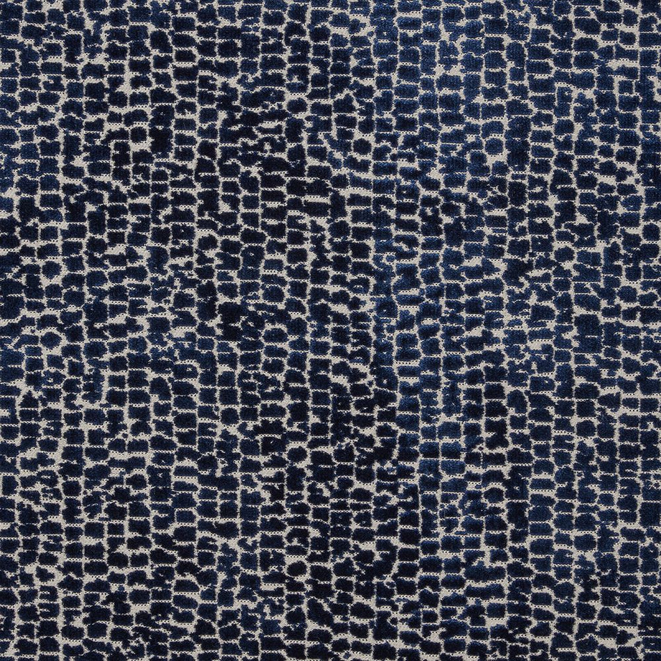 Iliv Infinity Velvets Mandal Midnight Fabric