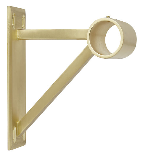 Neo 28mm Bay Pole End Bracket, Gold