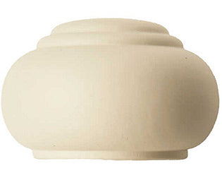 Modern Country Button Finial 45mm, 55mm, Pearl