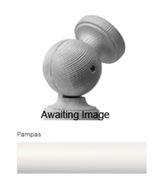 Byron Delano 35mm 45mm Pole Elbow Bracket Pampas