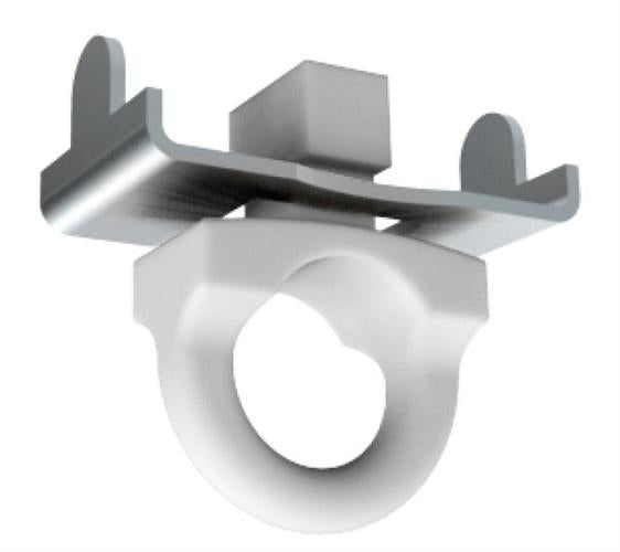 Renaissance Heavy Duty White Twist Endstop