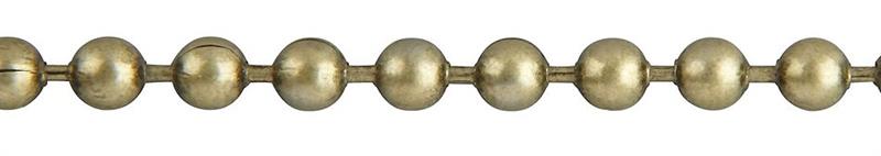 Renaissance Metal Continuous Chain Antique Brass