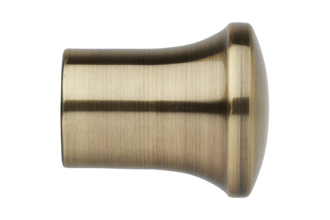 Neo 28mm Trumpet Finial Only, Spun Brass